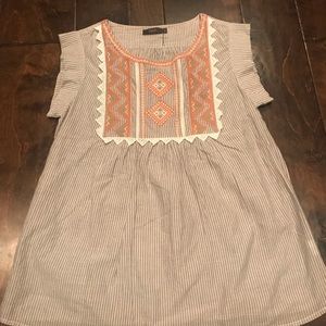 THML Cap sleeve shirt